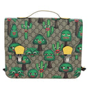 GUCCI GG Supreme Children's Sherry Line Backpack PVC Beige 410791 Auth 190338SAM-2
