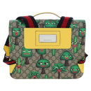 GUCCI GG Supreme Children's Sherry Line Backpack PVC Beige 410791 Auth 190338SAM-3
