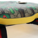 GUCCI GG Supreme Children's Sherry Line Backpack PVC Beige 410791 Auth 190338SAM-7