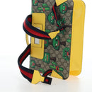 GUCCI GG Supreme Children's Sherry Line Backpack PVC Beige 410791 Auth 190338SAM-9