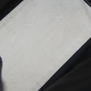 BALENCIAGA Navy Cabas M Tote Bag Canvas Leather Ivory Silver 339933 Auth 190340-15