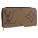 LOUIS VUITTON Monogram Giant Reverse Zippy Long Wallet M69353 LV Auth 190341M-1