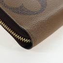 LOUIS VUITTON Monogram Giant Reverse Zippy Long Wallet M69353 LV Auth 190341M-10