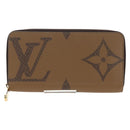 LOUIS VUITTON Monogram Giant Reverse Zippy Long Wallet M69353 LV Auth 190341M-2