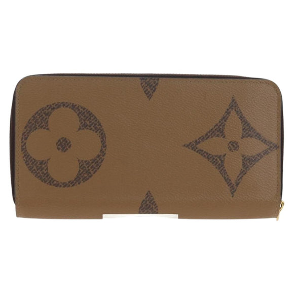 LOUIS VUITTON Monogram Giant Reverse Zippy Long Wallet M69353 LV Auth 190341M