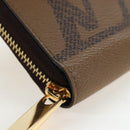 LOUIS VUITTON Monogram Giant Reverse Zippy Long Wallet M69353 LV Auth 190341M-8