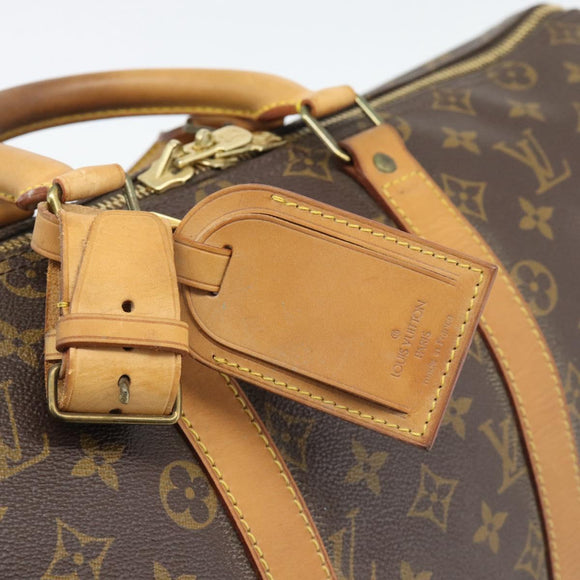 LOUIS VUITTON Monogram Keepall 45 Boston Bag M41428 LV Auth 190343A