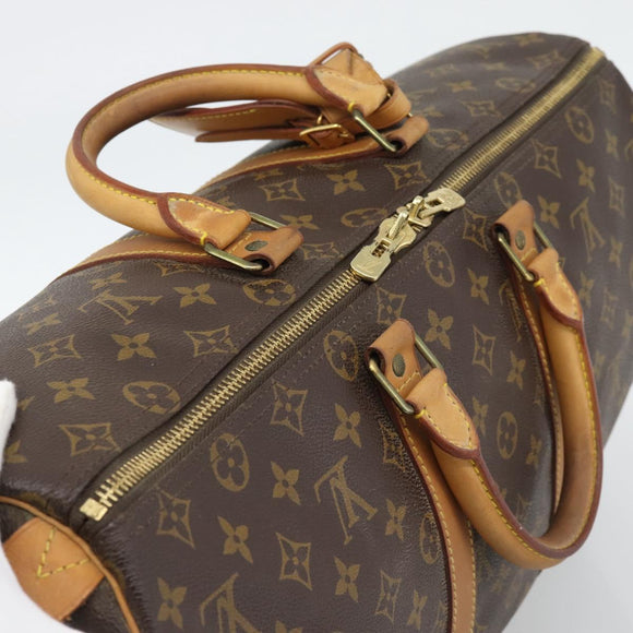 LOUIS VUITTON Monogram Keepall 45 Boston Bag M41428 LV Auth 190343A