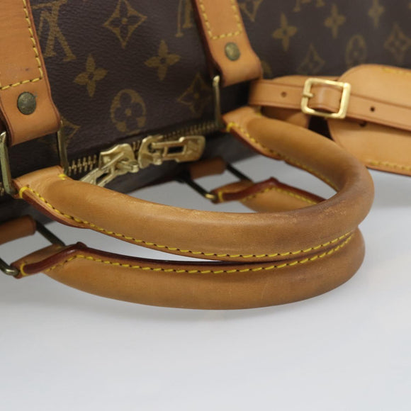 LOUIS VUITTON Monogram Keepall 45 Boston Bag M41428 LV Auth 190343A