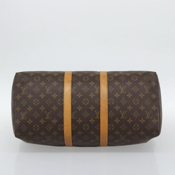 LOUIS VUITTON Monogram Keepall 45 Boston Bag M41428 LV Auth 190343A