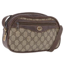 GUCCI GG Supreme Shoulder Bag PVC Beige Gold 001 067 1283 Auth 190345-1