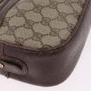 GUCCI GG Supreme Shoulder Bag PVC Beige Gold 001 067 1283 Auth 190345-11