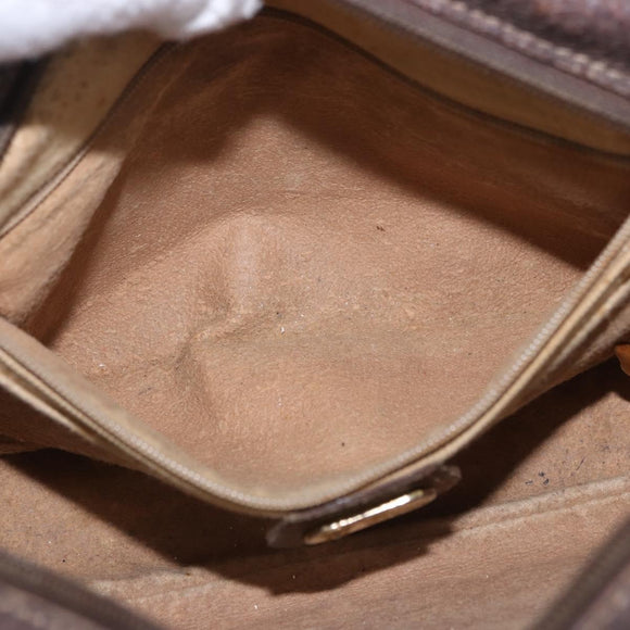 GUCCI GG Supreme Shoulder Bag PVC Beige Gold 001 067 1283 Auth 190345