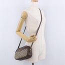 GUCCI GG Supreme Shoulder Bag PVC Beige Gold 001 067 1283 Auth 190345-23