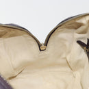 GUCCI GG Canvas Guccissima Boston Bag Leather Purple Gold 269876 Auth 190349A-22