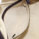 GUCCI GG Canvas Guccissima Boston Bag Leather Purple Gold 269876 Auth 190349A-24