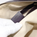 GUCCI GG Canvas Guccissima Boston Bag Leather Purple Gold 269876 Auth 190349A-12