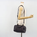 GUCCI GG Canvas Guccissima Boston Bag Leather Purple Gold 269876 Auth 190349A-25