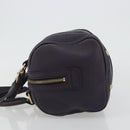 GUCCI GG Canvas Guccissima Boston Bag Leather Purple Gold 269876 Auth 190349A-4