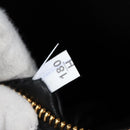 PRADA Shoulder Bag Leather Black Gold Auth 190350V-10
