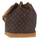 LOUIS VUITTON Monogram Noe Shoulder Bag M42224 LV Auth 190352A-1