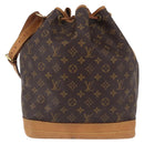 LOUIS VUITTON Monogram Noe Shoulder Bag M42224 LV Auth 190352A-2