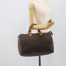 LOUIS VUITTON Monogram Speedy 35 Hand Bag M41524 LV Auth 190354-20