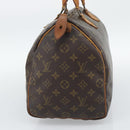 LOUIS VUITTON Monogram Speedy 35 Hand Bag M41524 LV Auth 190354-4