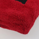 Christian Dior Hand Bag Pile Red Auth 190355A-11