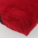 Christian Dior Hand Bag Pile Red Auth 190355A-13