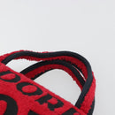 Christian Dior Hand Bag Pile Red Auth 190355A-8