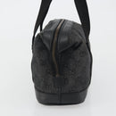 GUCCI GG Canvas Hand Bag Black Gold 92734 Auth 190358A-4
