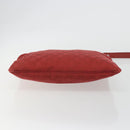 GUCCI GG Canvas Shoulder Bag Red Silver 113013 Auth 190359-5