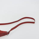 GUCCI GG Canvas Shoulder Bag Red Silver 113013 Auth 190359-9