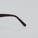 CHANEL COCO Mark Sunglasses plastic Brown CC Auth 190363-10