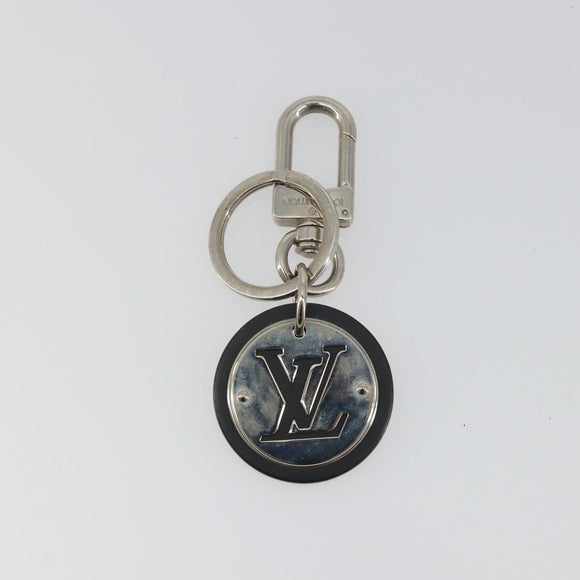 LOUIS VUITTON LV Circle Key Holder metal Silver M67362 LV Auth 190364