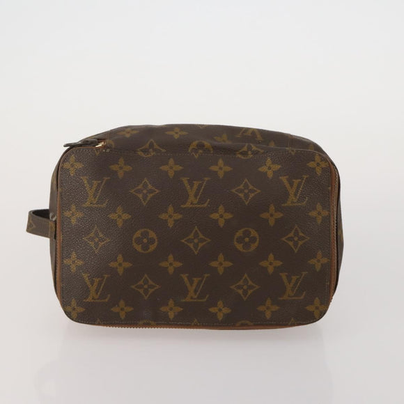 LOUIS VUITTON Monogram Vernis Hand Bag 3 Set Beige LV Auth 190372