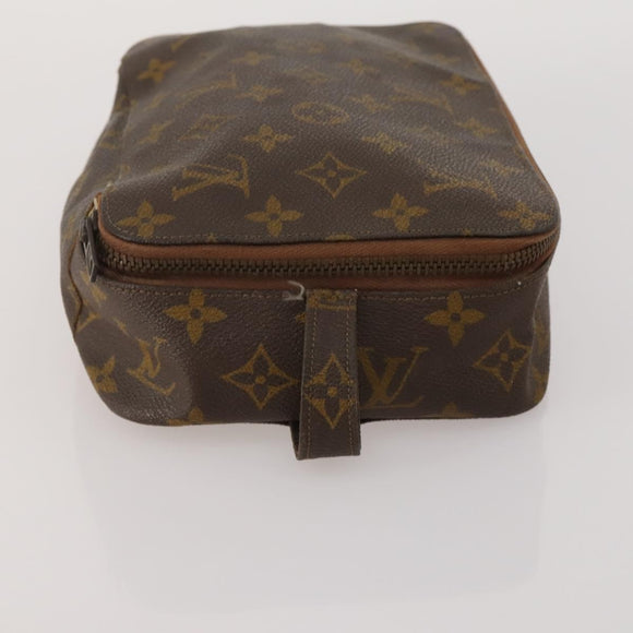 LOUIS VUITTON Monogram Vernis Hand Bag 3 Set Beige LV Auth 190372