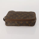 LOUIS VUITTON Monogram Vernis Hand Bag 3 Set Beige LV Auth 190372-6