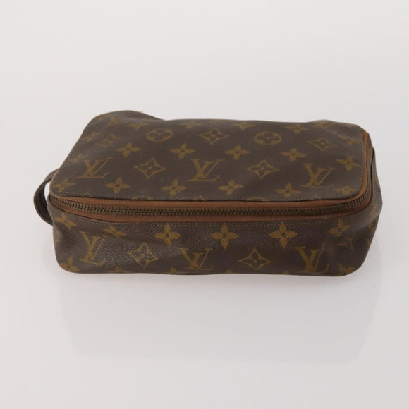 LOUIS VUITTON Monogram Vernis Hand Bag 3 Set Beige LV Auth 190372