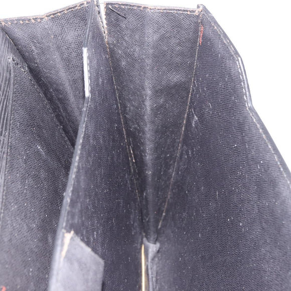 LOUIS VUITTON Epi Serviette Conseiller Business Bag Black M54422 LV Auth 190381
