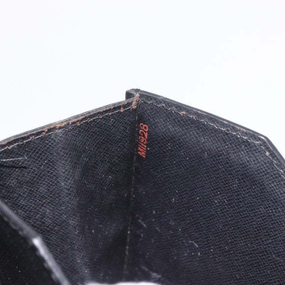 LOUIS VUITTON Epi Serviette Conseiller Business Bag Black M54422 LV Auth 190381