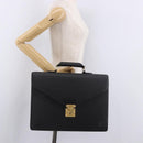 LOUIS VUITTON Epi Serviette Conseiller Business Bag Black M54422 LV Auth 190381-29
