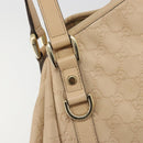 GUCCI GG Canvas Guccissima Abbey Tote Bag Beige Gold 130736 Auth 190383-10