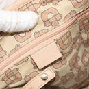 GUCCI GG Canvas Guccissima Abbey Tote Bag Beige Gold 130736 Auth 190383-17