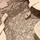 GUCCI GG Canvas Guccissima Abbey Tote Bag Beige Gold 130736 Auth 190383-11