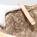 GUCCI GG Canvas Guccissima Abbey Tote Bag Beige Gold 130736 Auth 190383-18