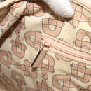 GUCCI GG Canvas Guccissima Abbey Tote Bag Beige Gold 130736 Auth 190383-20
