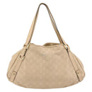 GUCCI GG Canvas Guccissima Abbey Tote Bag Beige Gold 130736 Auth 190383-2