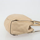 GUCCI GG Canvas Guccissima Abbey Tote Bag Beige Gold 130736 Auth 190383-3